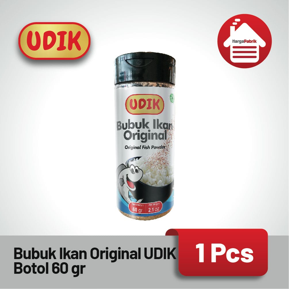 Bubuk Ikan Original Botol 60 gram- 1 Pcs