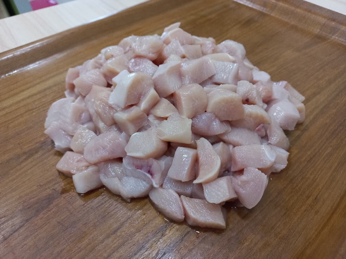 Chicken Dice Frozen 1 kg