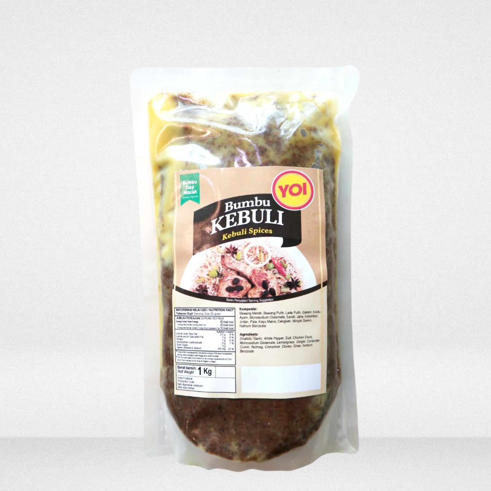 Bumbu Kebuli Siap Masak YOI 1 Kg