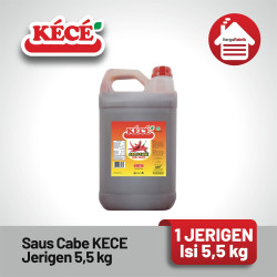 Saus Cabe KECE Jerigen isi 5,5 kg