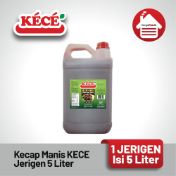 Kecap Manis KECE 1 Jerigen isi 5 Liter