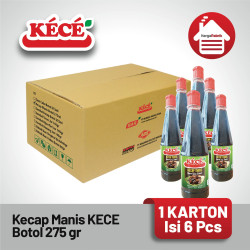 Kecap Manis KECE Botol 275 ml - 1 Karton isi 6 Pcs