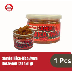 BoseFood Sambal Rica-Rica Ayam Can 150 gr- 1 Pcs