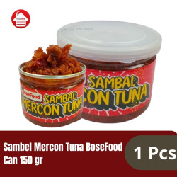 BoseFood Sambal Mercon Tuna Can 150 gr-1 Pcs