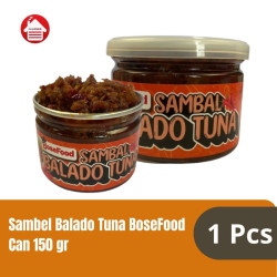 BoseFood Sambal Balado Tuna can 150 gr-1 Pcs