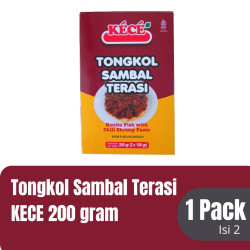  KECE Tongkol Sambal Terasi 200 gr (2x100) 1 Pack isi 2