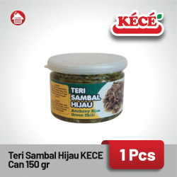 KECE Teri Sambal Hijau Can 150 gr