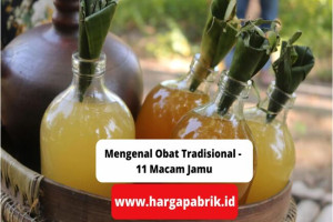 Mengenal Obat Tradisional – 11 Macam Jamu