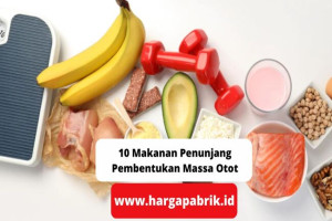 10 Makanan Penunjang Pembentukan Massa Otot