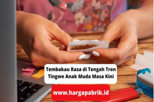 Tembakau Rasa di Tengah Tren Tingwe Anak Muda Masa Kini