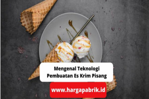 Mengenal Teknologi Pembuatan Es Krim Pisang