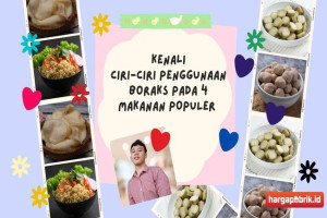 Kenali Ciri-Ciri Penggunaan Boraks pada 4 Makanan Populer