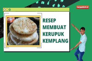 Resep 5 Langkah Membuat Kerupuk Kemplang Khas Palembang