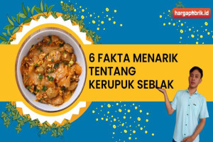 6 Fakta menarik tentang kerupuk seblak