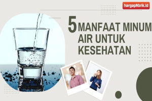 5 Manfaat Minum Air untuk Kesehatan