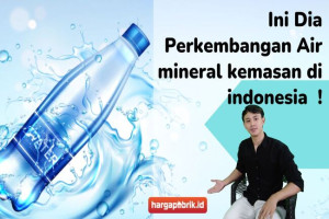 Ini Dia Perkembangan Air mineral kemasan di indonesia  !