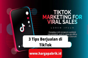 3 Tips Berjualan di TikTok