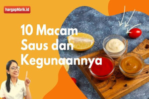 10 Macam Saus dan Kegunaannya