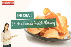 Ini Dia ! 5 Fakta Menarik Keripik Kentang