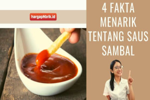 4 Fakta Menarik tentang Saus Sambal