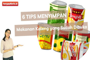 6 Tips Menyimpan Makanan Kaleng yang Sudah Dibuka