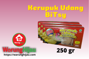 Kerupuk Udang Bitsy Pack 250gr