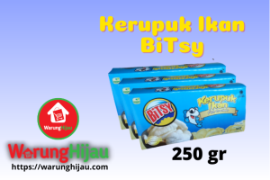 Kerupuk Ikan Bitsy Pack 250gr