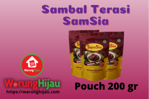 Sambal Terasi Samsia Pouch 200gr