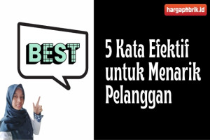 5 Kata Efektif untuk Menarik Pelanggan