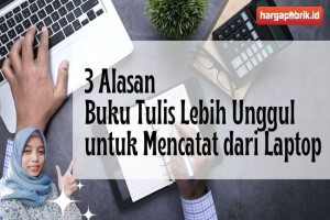 3 Alasan Buku Tulis Lebih Unggul untuk Mencatat dari Laptop