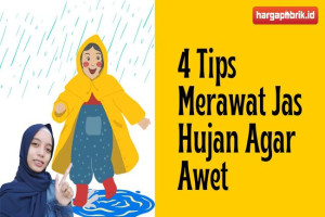 4 Tips Merawat Jas Hujan Agar Awet