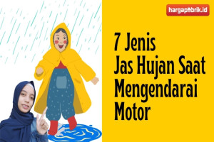 Ini Dia 7 Jenis Jas Hujan Saat Mengendarai Motor