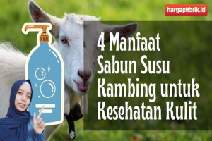 4 Manfaat Sabun Susu Kambing untuk Kesehatan Kulit