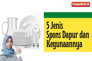  Ini Dia 5 Jenis Spons Dapur dan Kegunaannya