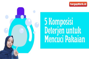 5 Komposisi Deterjen untuk Mencuci Pakaian