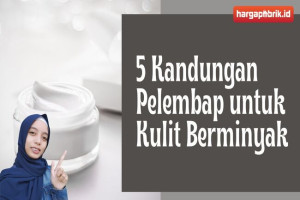 5 Kandungan Pelembap untuk Kulit Berminyak