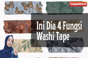 Ini Dia 4 Fungsi Washi Tape