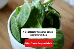 4 Efek Negatif Konsumsi Bayam secara Berlebihan