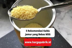 5 Rekomendasi Kaldu Jamur yang Bebas MSG