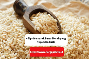 4 Tips Memasak Beras Merah yang Tepat dan Enak