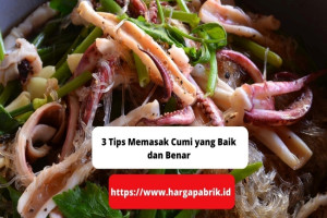 3 Tips Memasak Cumi yang Baik dan Benar