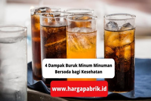 4 Dampak Buruk Minum Minuman Bersoda bagi Kesehatan