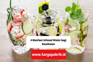 4 Manfaat Infused Water bagi Kesehatan