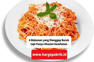 4 Makanan yang Dianggap Buruk tapi Punya Khasiat Kesehatan