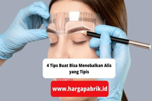 4 Tips Buat Bisa Menebalkan Alis yang Tipis