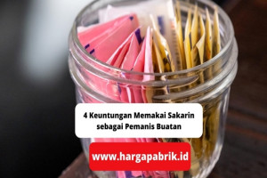 4 Keuntungan Memakai Sakarin sebagai Pemanis Buatan