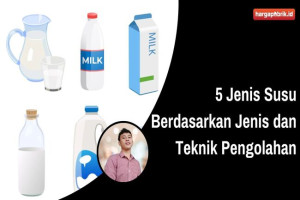 5 Jenis Susu Berdasarkan Jenis dan Teknik Pengolahan