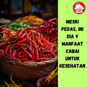 Meski Pedas, Ini Dia 9 Manfaat Cabai Untuk Kesehatan