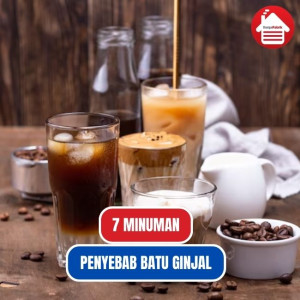 7 Minuman yang Dapat Menyebabkan Batu Ginjal