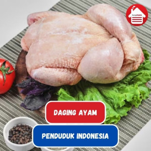 Hubungan Daging Ayam dan Penduduk Indonesia